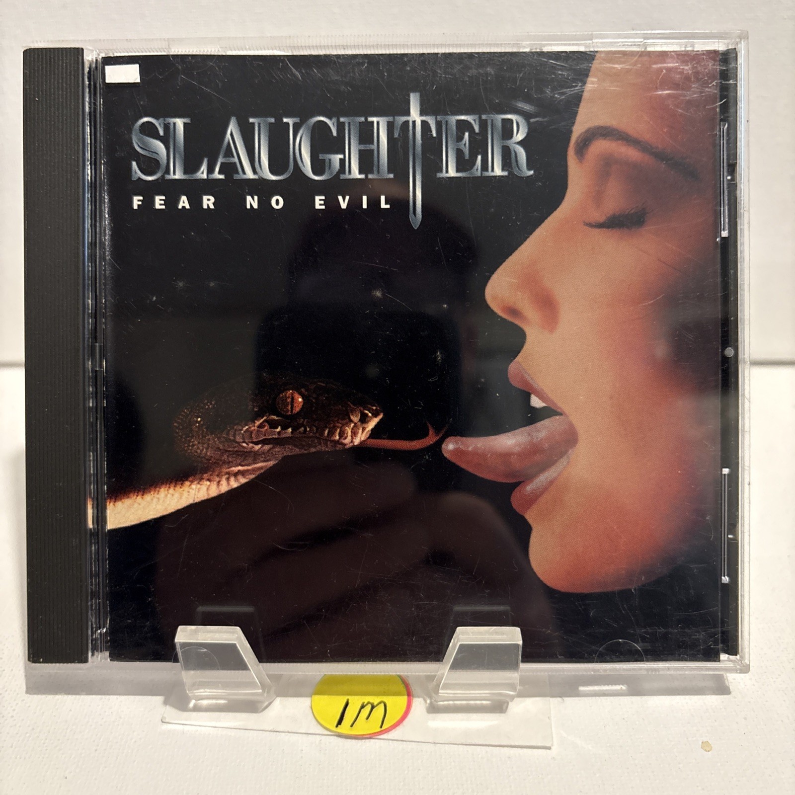 Slaughter – Fear No Evil CD 1995 Hard Rock Hair Metal CMC International. 1M