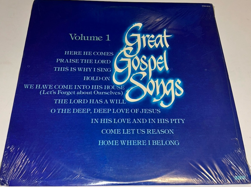 Great Gospel Songs Volume 1 Record Vinyl Album Set Sealed 22G