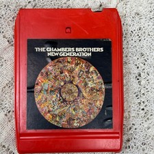 Vintage The Chambers Brothers New Generation 8-Track Tape Red Columbia TC8 Soul picture