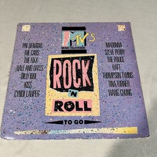 MTV's Rock 'N Roll To Go LP  Elektra 60399-1 Billy Idol MADONNA Wang Chung KISS picture