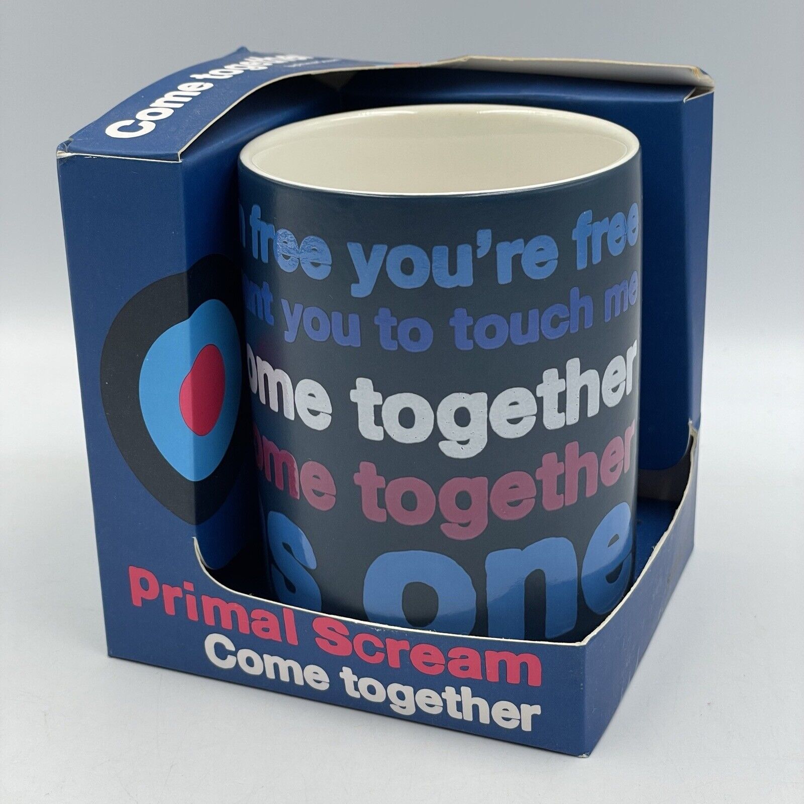 Primal Scream • Come Together Lyrics Mug • Tea/Coffee Cup • Official • New