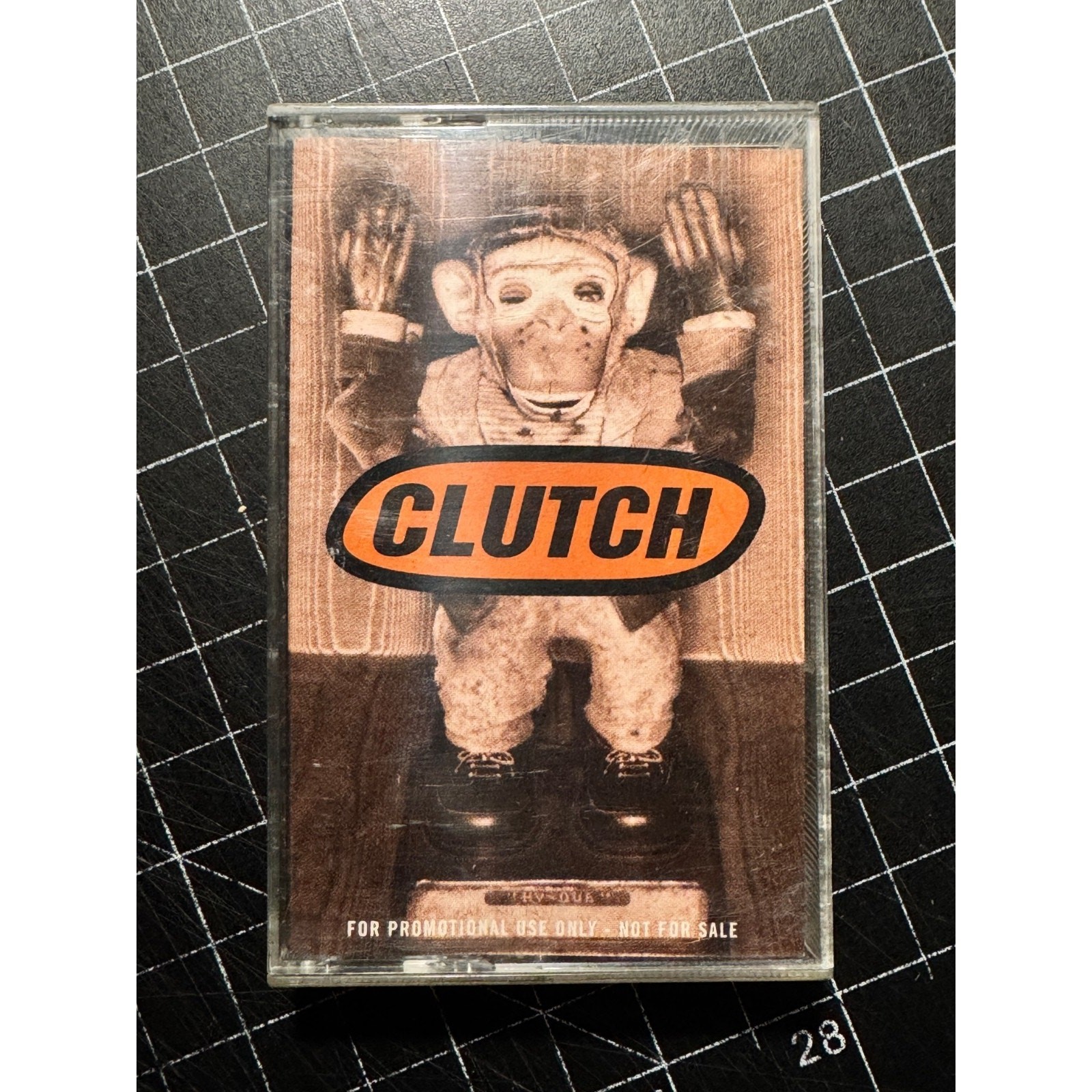 Clutch Transnational Speedway League PROMO Cassette EastWest 92281P-4 VG