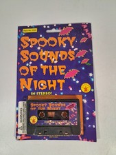 Vintage 1992 Rubies Spooky Sounds Of The Night Halloween Cassette Tape New picture