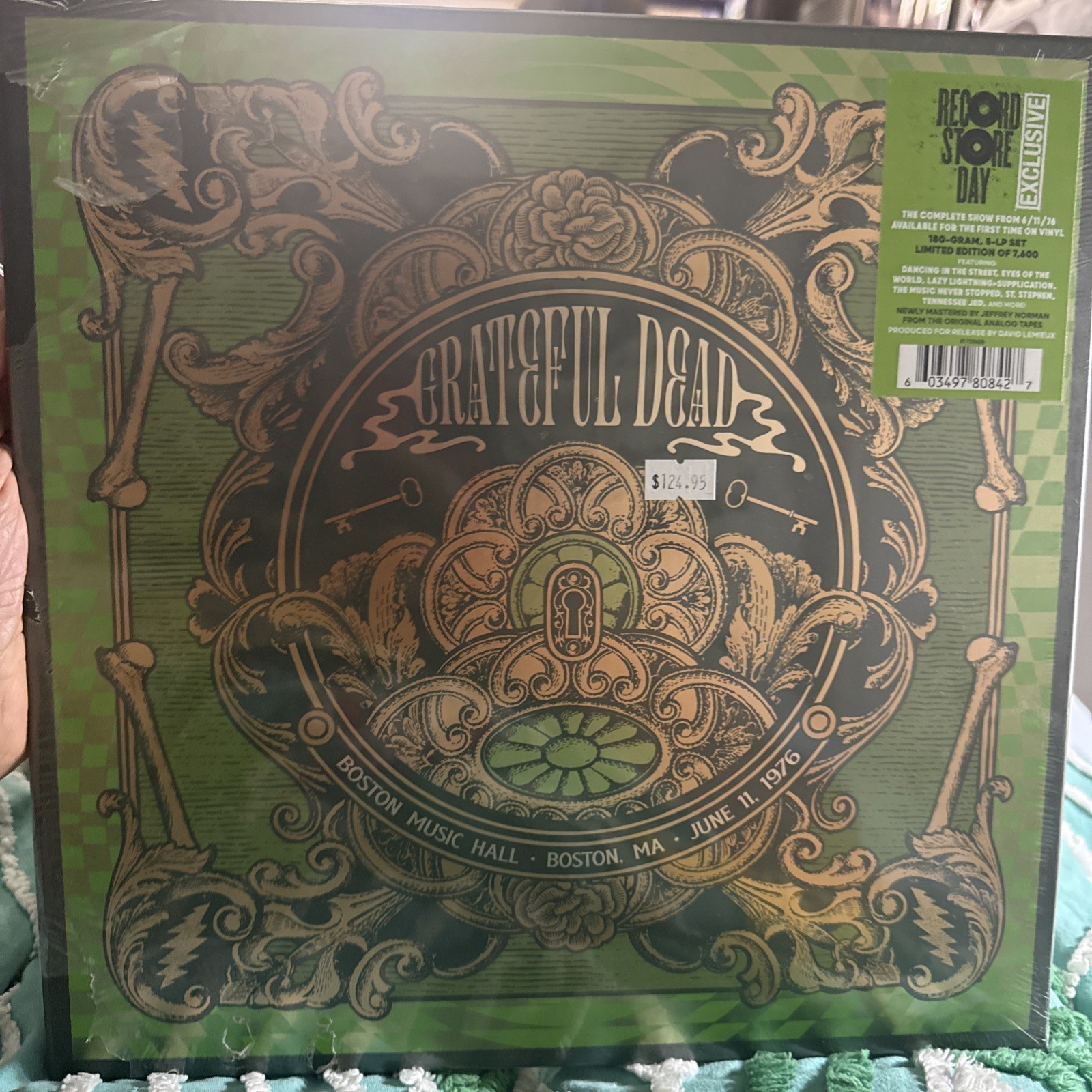 THE GRATEFUL DEAD Boston Music Hall, Boston, MA 6/11/76 SEALED 180 Gram 5LP RSD
