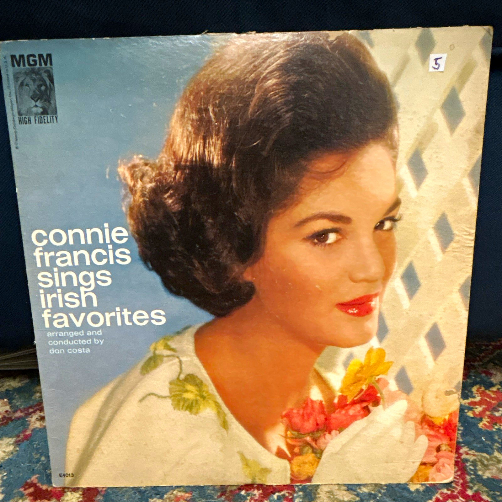 Connie Francis Sings Irish Favorites MGM E/SE4013 12\