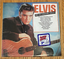 Vintage Elvis Are You Lonesome Tonight 1982 Vinyl Record CDS 1207 Sealed England picture