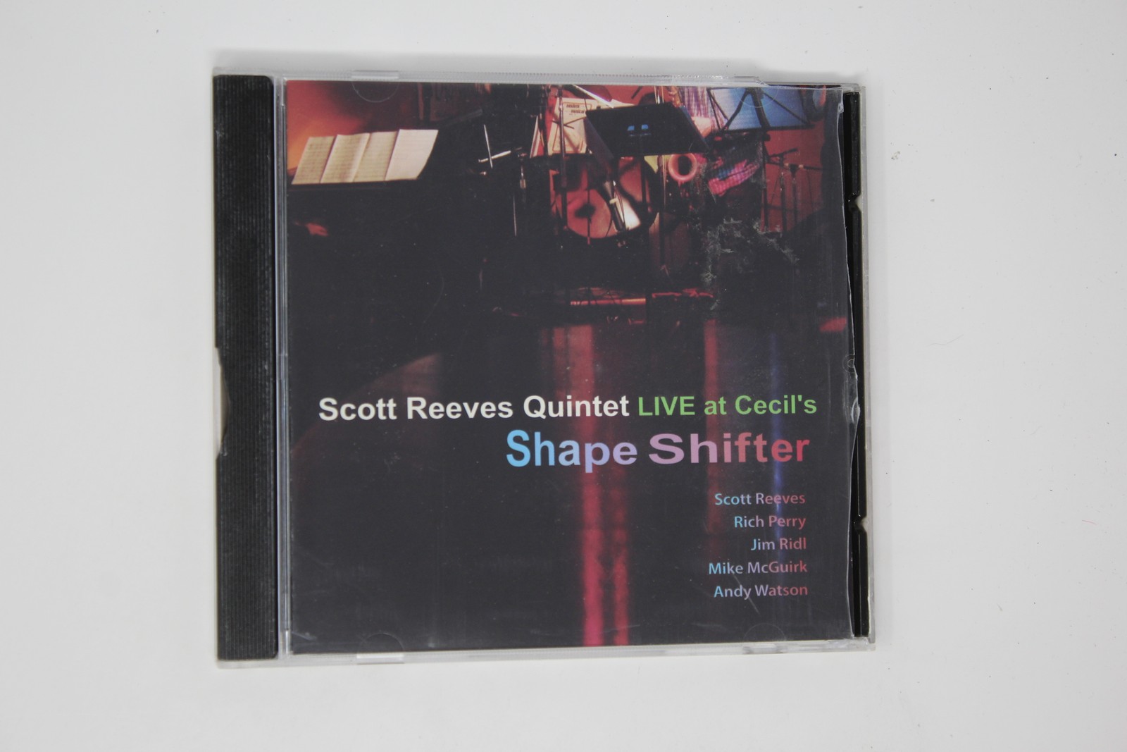 Scott Reeves Quintet Shape Shifter Live at Cecil's CD Album
