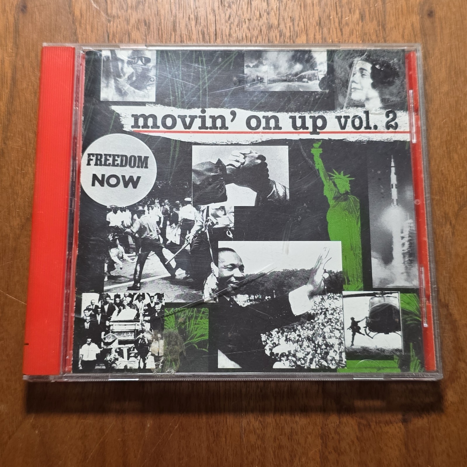 Movin\' On Up Vol. 2 Freedom Now Civil Rights Music CD 1996 Gospel Soul