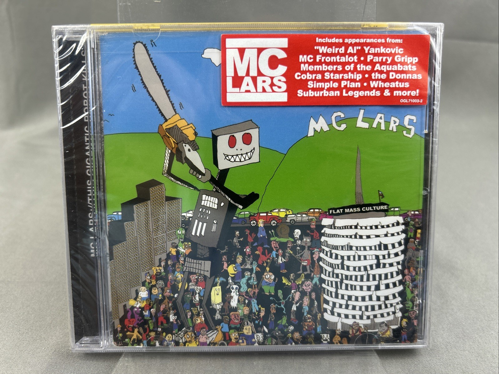 THIS GIGANTIC ROBOT KILLS by MC Lars (CD, 2009) Hip Hop NIB NEW SEALED