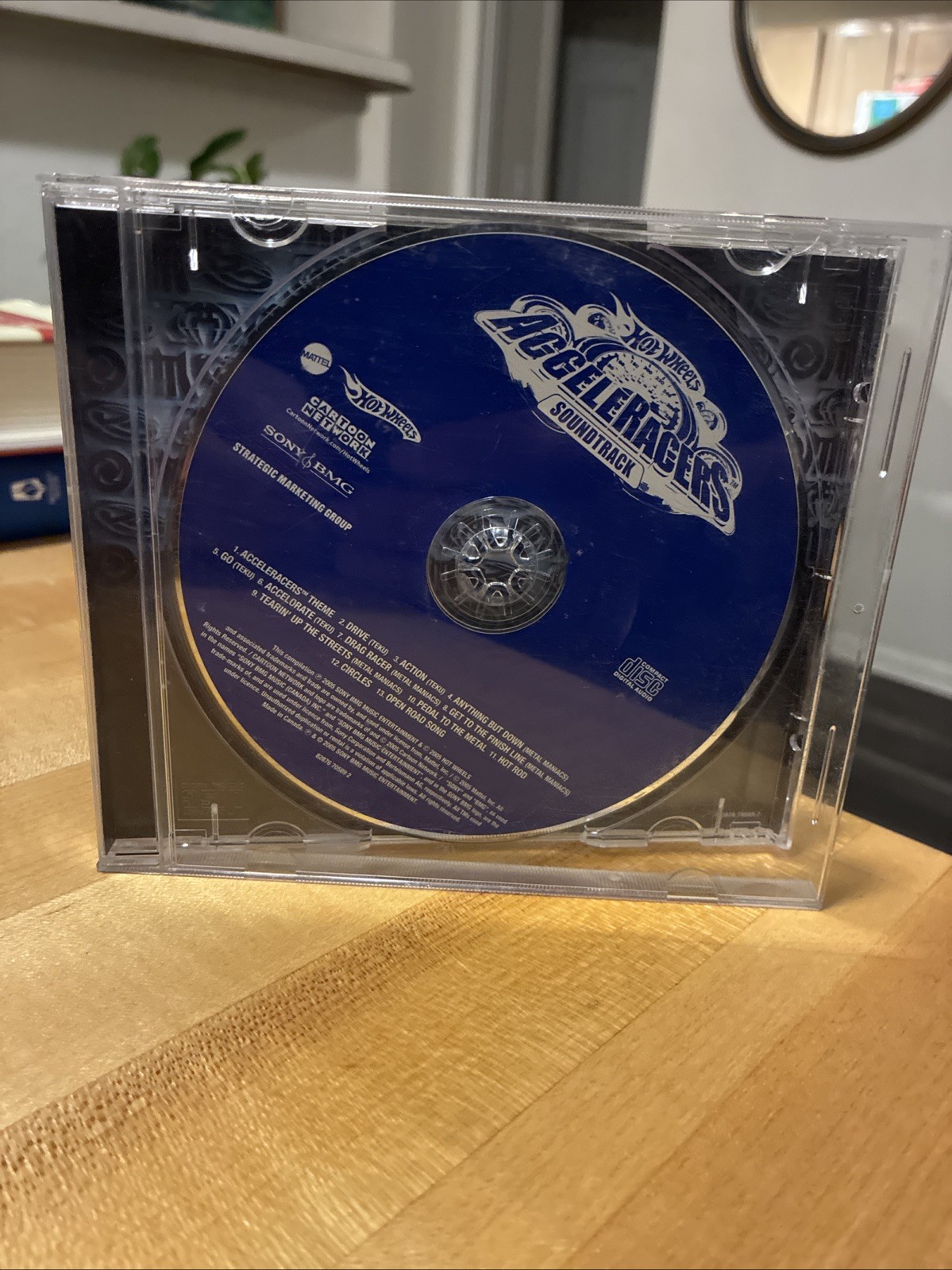 Hot Wheels AcceleRacers Soundtrack  by Various (CD, 2005)