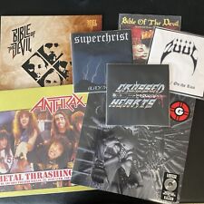 Heavy Metal VINYL lot NEW Anthrax Danzig Zuul Bible Of The Devil Superchrist picture