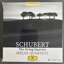 Schubert The String Quartets by Melos Quartett Stuttgart (CD, 1999) DG 6 CD Set picture