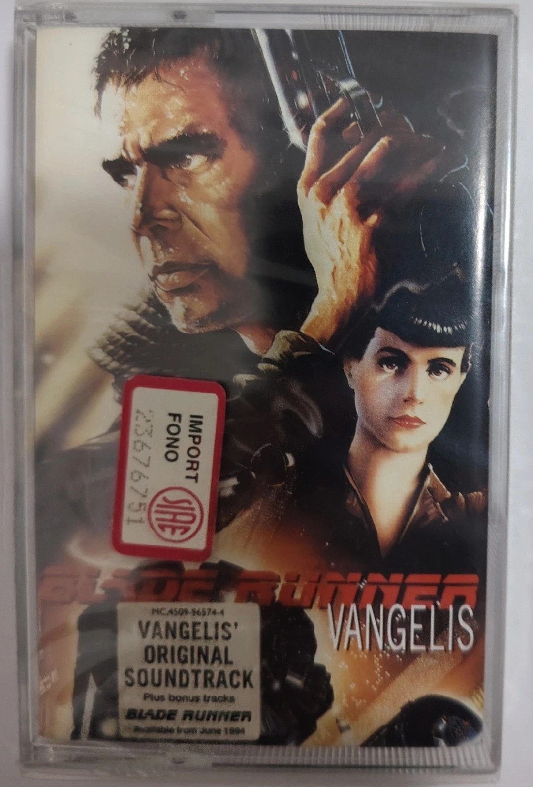 Vangelis Blade Runner Original Soundtrack Musicassetta Colonna sonora Film