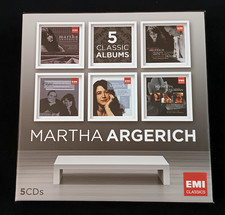 5-CD SET : Margaret Argerich plays 5 classic albums : Bartok, Prokofiev, more picture