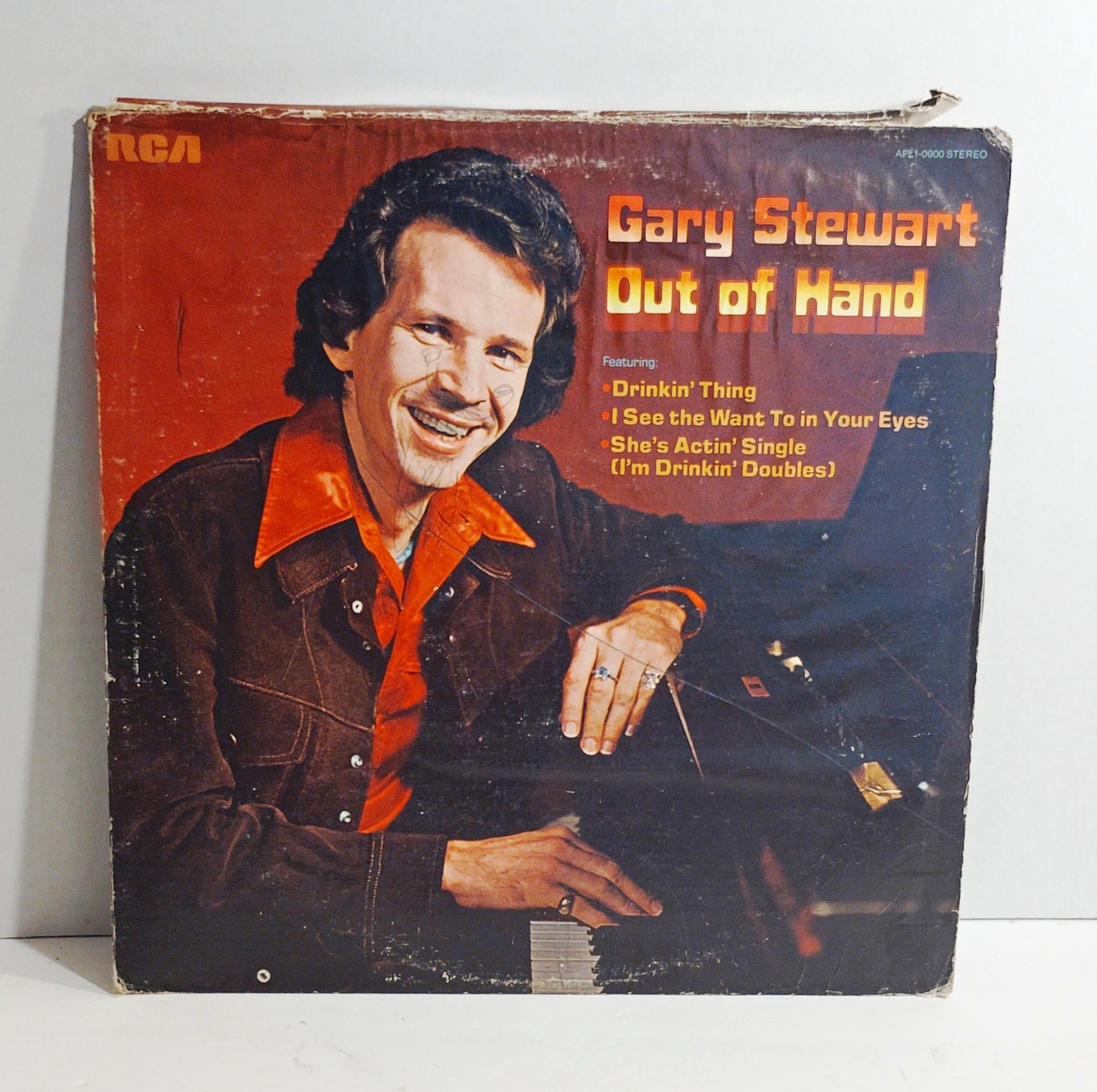 Gary Stewart Out of Hand RCA Victor 12\