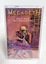 Megadeth - Peace Sells But Who's Buying[CASSETTE] 1986- EXCELLENT picture