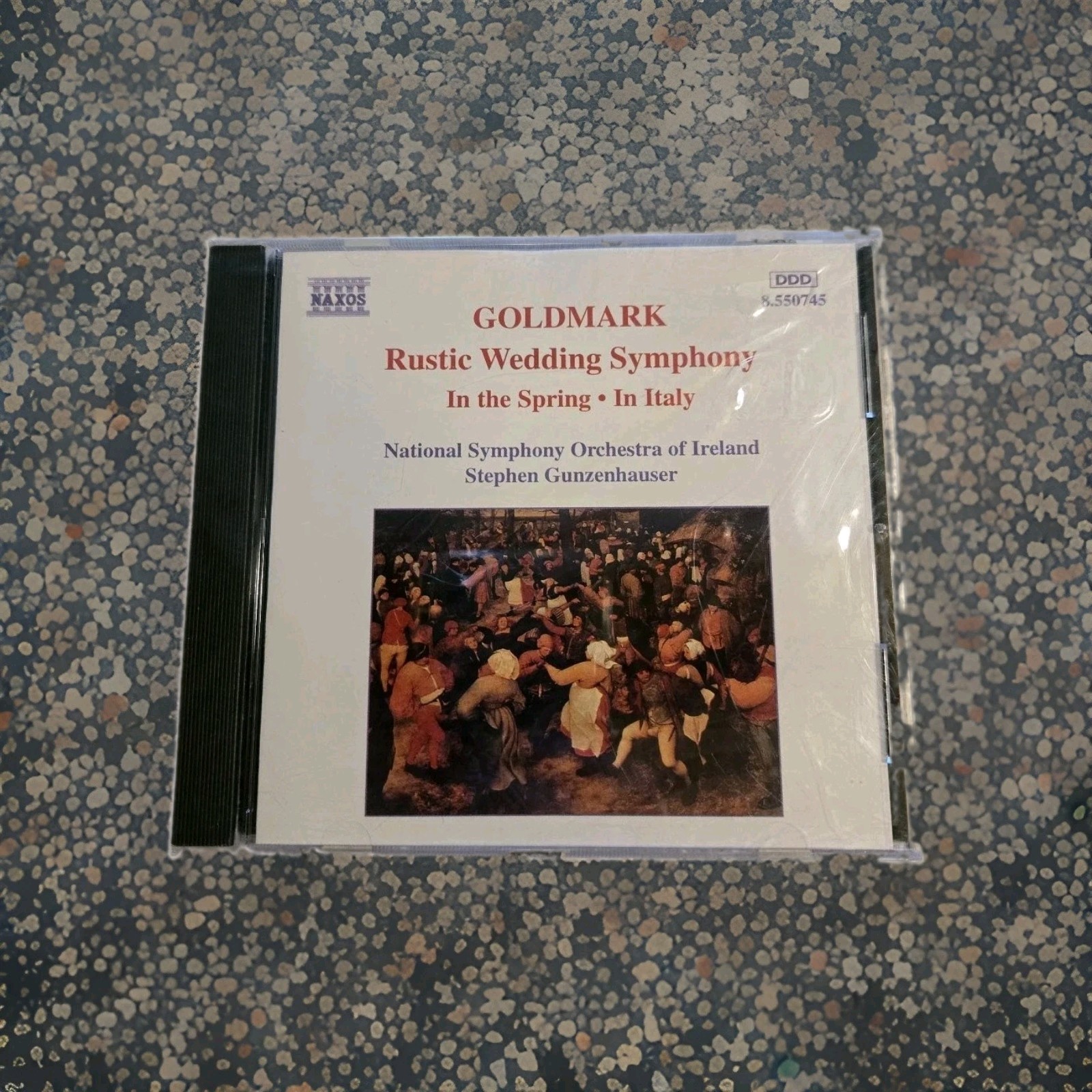 Goldmark - Rustic Wedding Symphony CD 1995 Classical Naxos Orchestra New Vintage