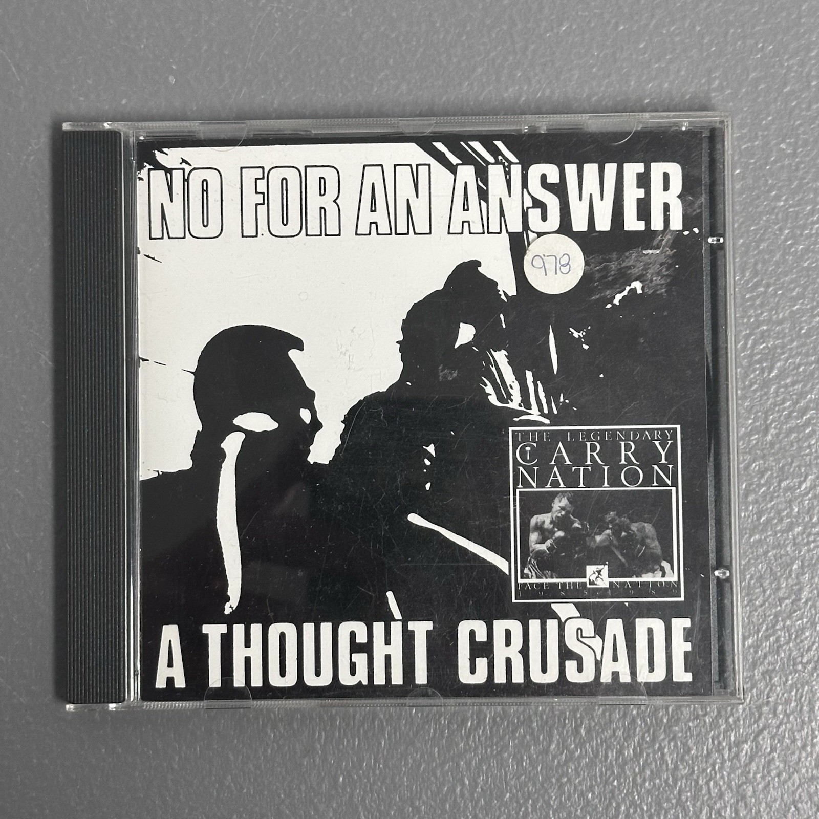 No For An Answer - A Thought Crusade - Cd- 1996 Hardcore