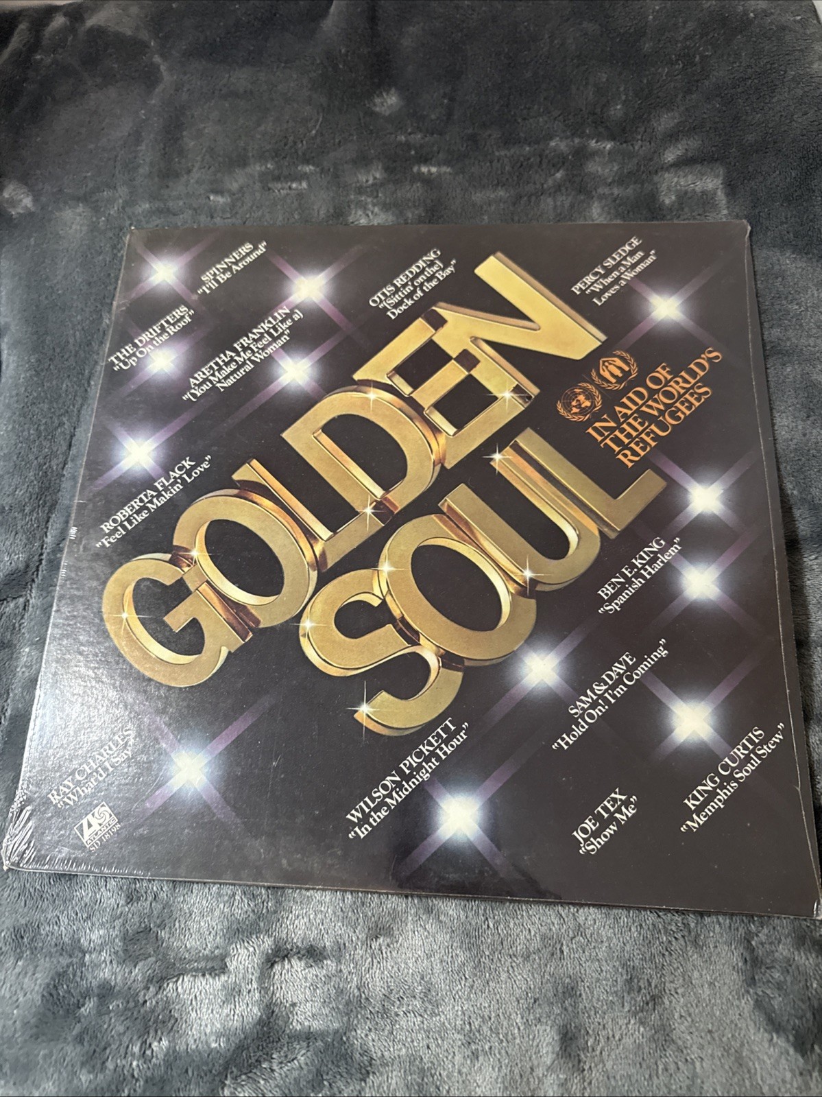 Vintage Rare Collectible Gramophone LP Music Record Golden Soul ( 1976) ER-112