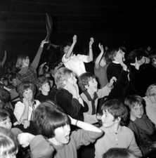 Fans Of The Beatles Cheer And Scream During The Beatlemania Show 1963 Photo 7 picture