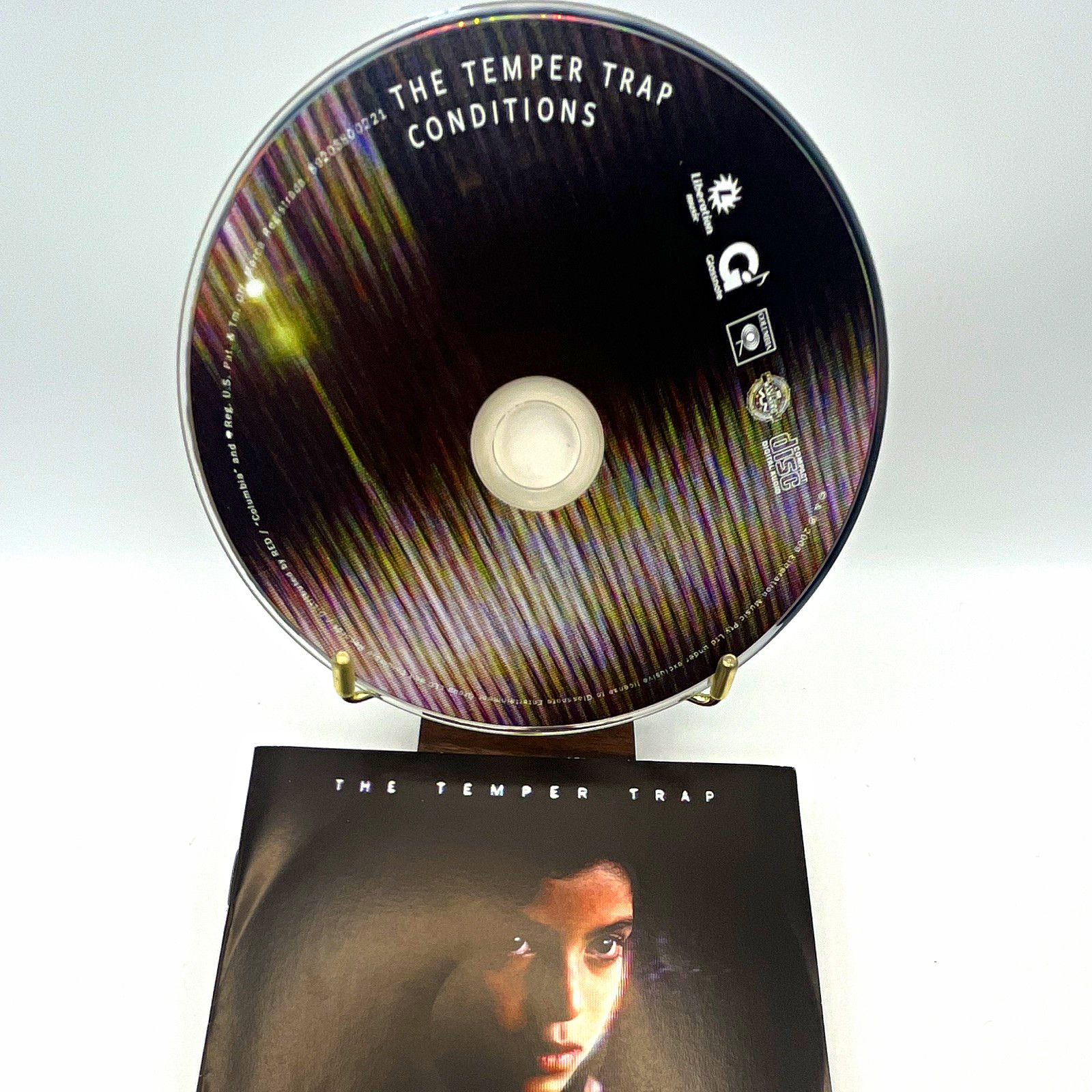 The Temper Trap Conditions CD Album 2009 Alternative Rock Indie Liberation 88843
