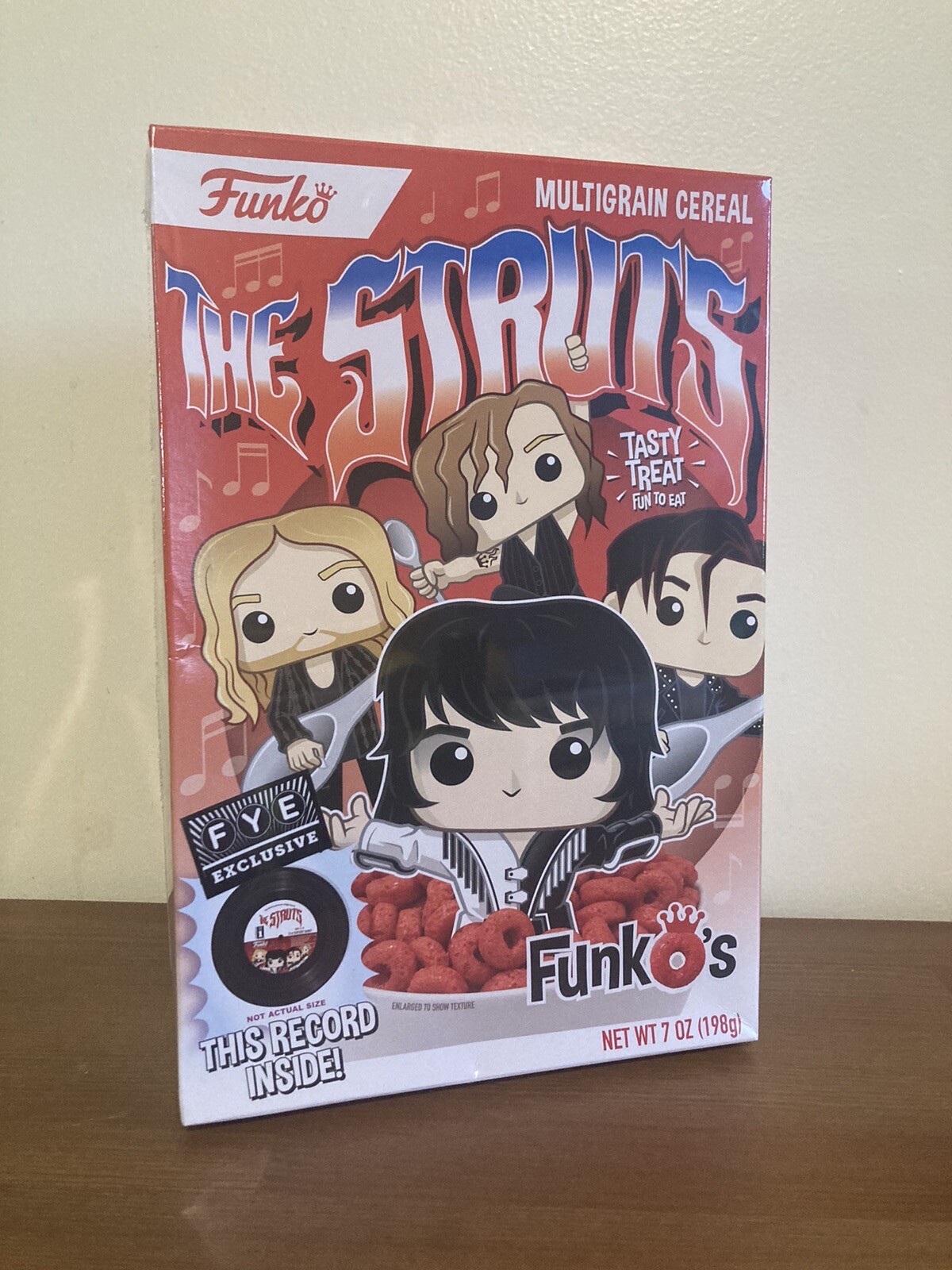 Funko Pop FunkO's Cereal The Struts Record LP Collectible, Exclusive,  RARE