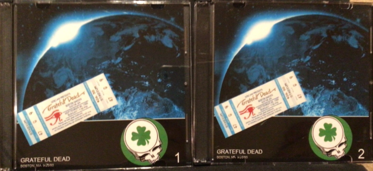 Grateful Dead- 9/26/93-Boston Garden