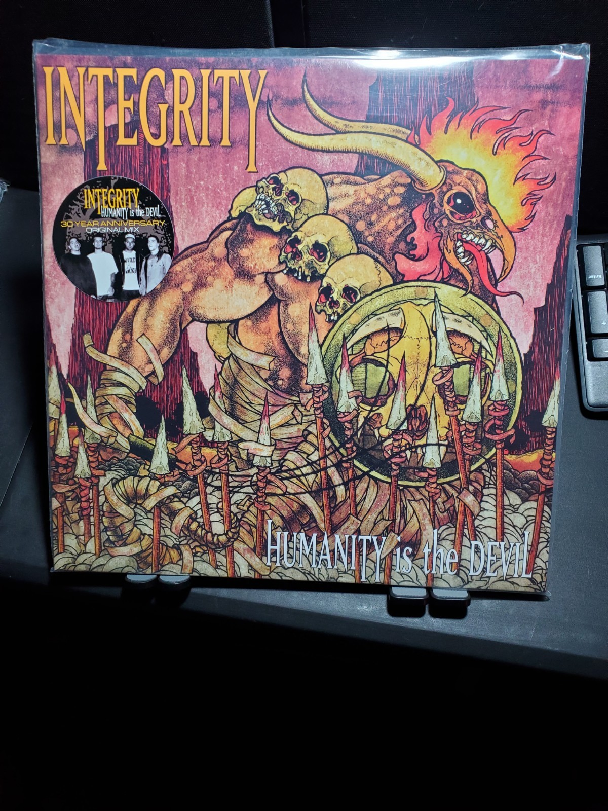 Integrity Humanity is the Devil Vinyl Limited To 100 Splatter Record