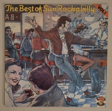 The Best Of Sun Rockabilly  Vinyl LP Record VG+  Jerry Lee Lewis  Slim Rhodes picture