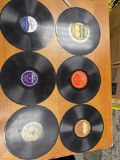 LOT OF 62 VINTAGE 78 RPM RECORDS SHELLAC 10