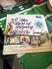 Disneyland Vintage Vinyl LP Record Album the Best of Disney Volume One (1978) picture