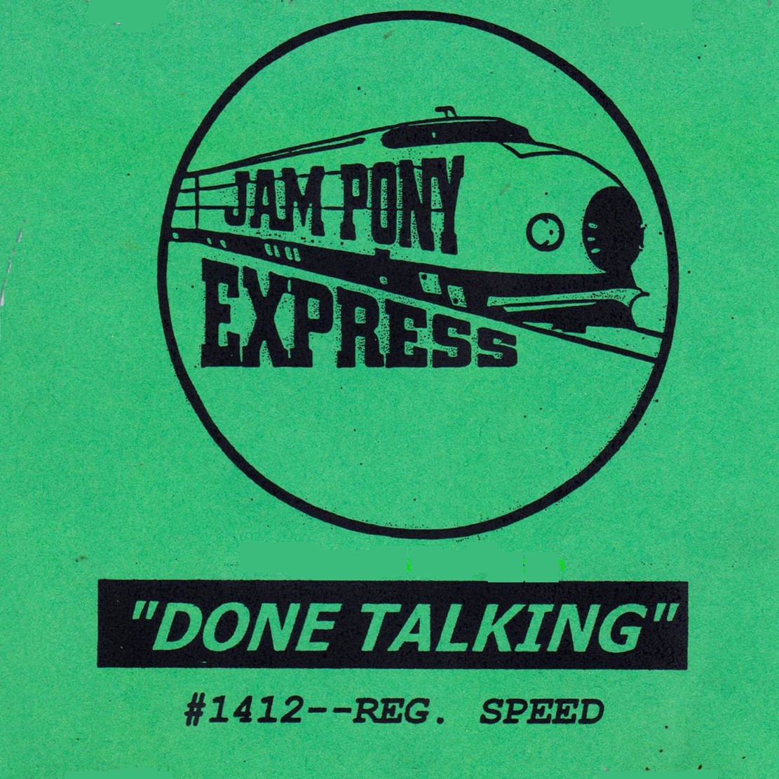 JAM PONY - DONE TALKING (RARE COPY) c2002