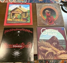 Grateful Dead Vinyl LP Lot 4 Blues Allah Terrapin Wake Long Strange Trip picture
