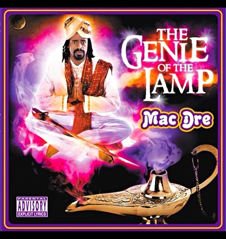 Mac Dre The Genie of the Lamp Vinyl Record Rap/Hip-Hop Thizz ENT. Parental