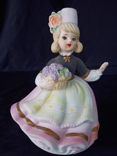 Vintage Sankyo Japan Music Box Wind-up Figurine WORKS picture