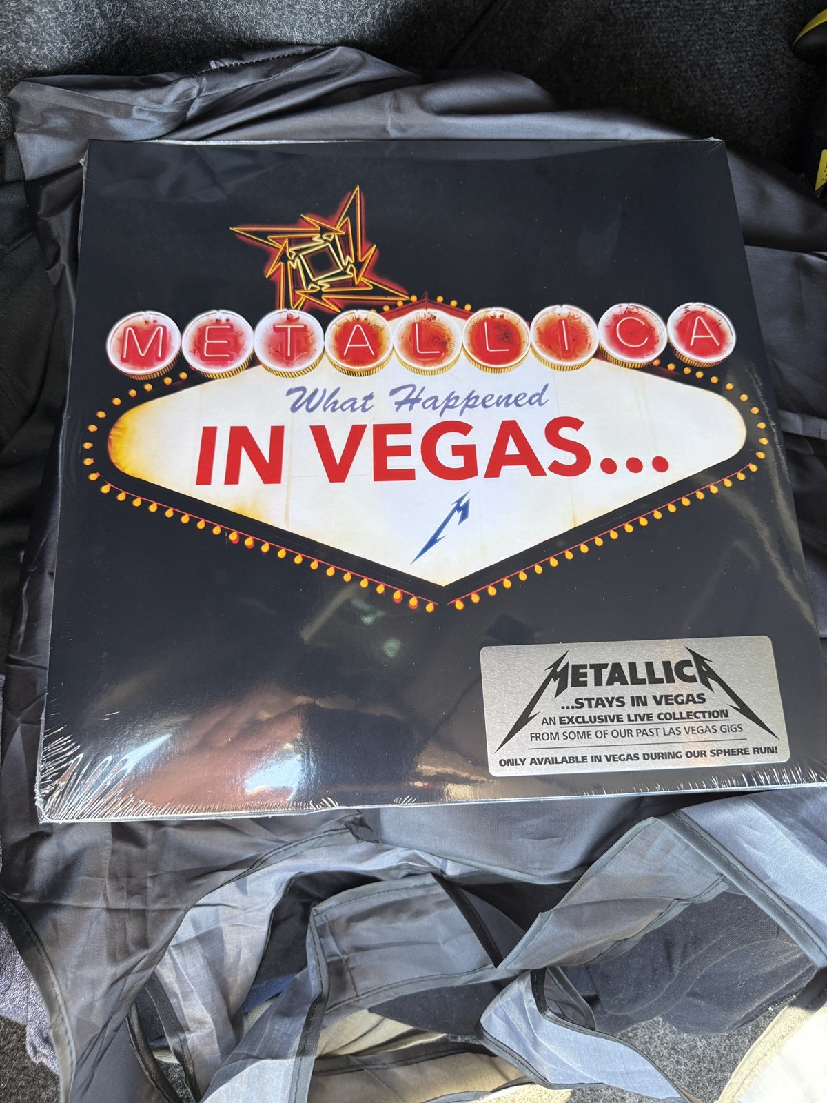 Metallica Sphere EXCLUSIVE Vinyl LP LAS VEGAS Limited NEW 2026 Life Burns Faster
