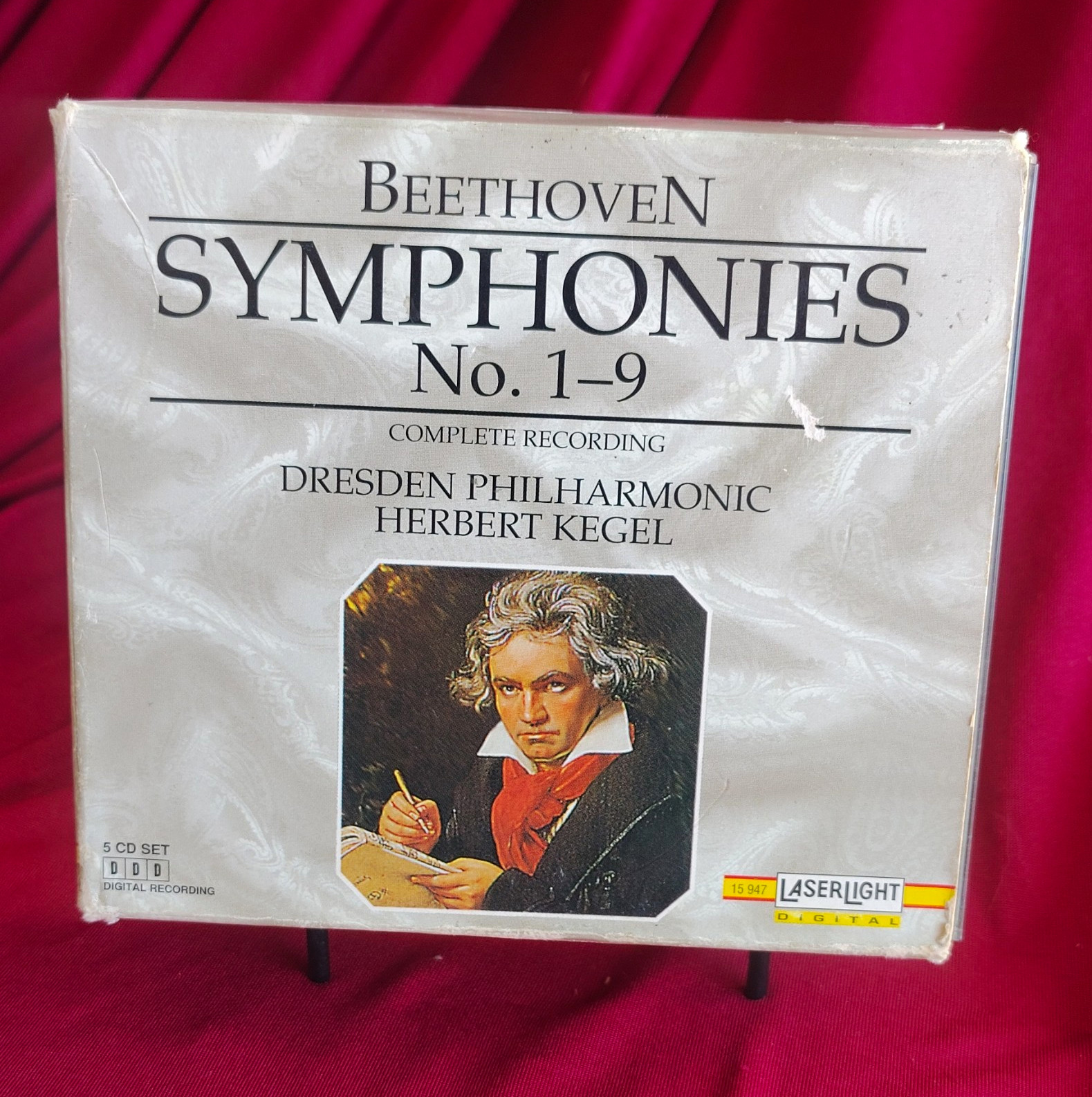 Beethoven: Symphonies No. 1-9 Complete Recording Kegel/Dresden (CD, 1995)