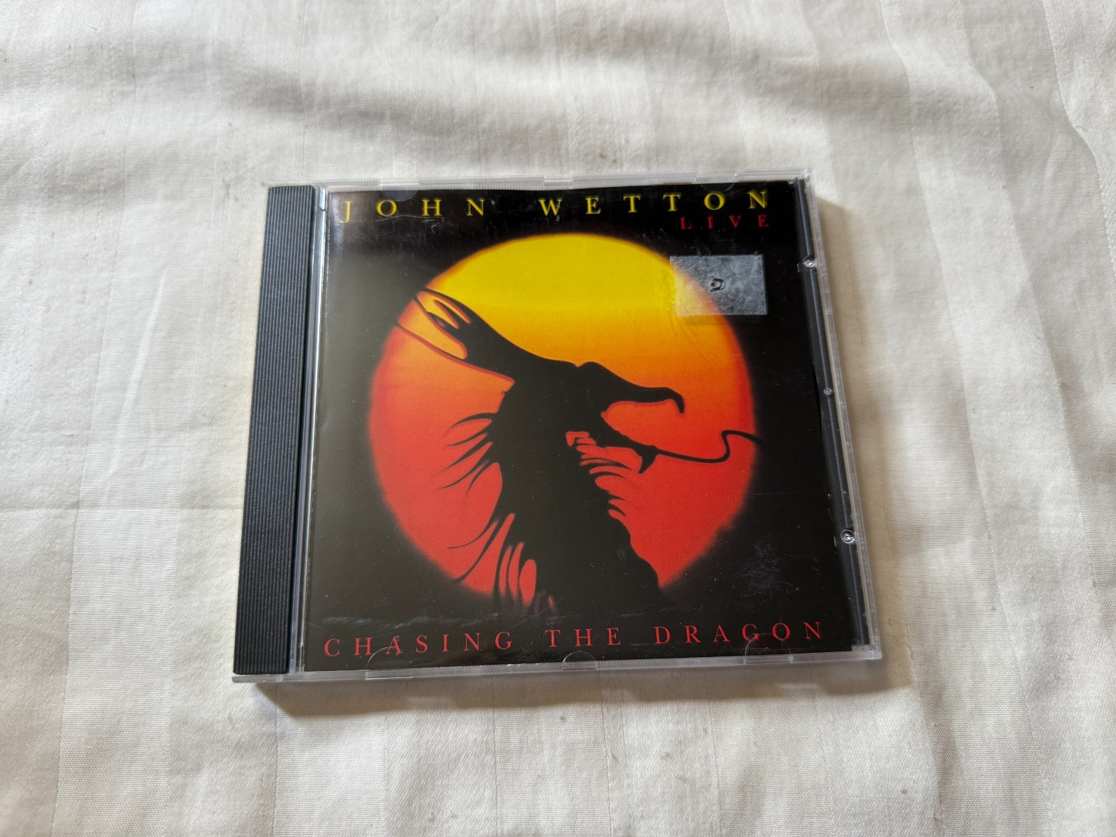 John Wetton - Chasing The Dragon Live CD 1996 Blueprint Import Asia OOP RARE