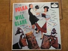 Will Glahe & His Orchestra – The Polka King - London LL 3046 Vinyl LP VG+/VG+ picture