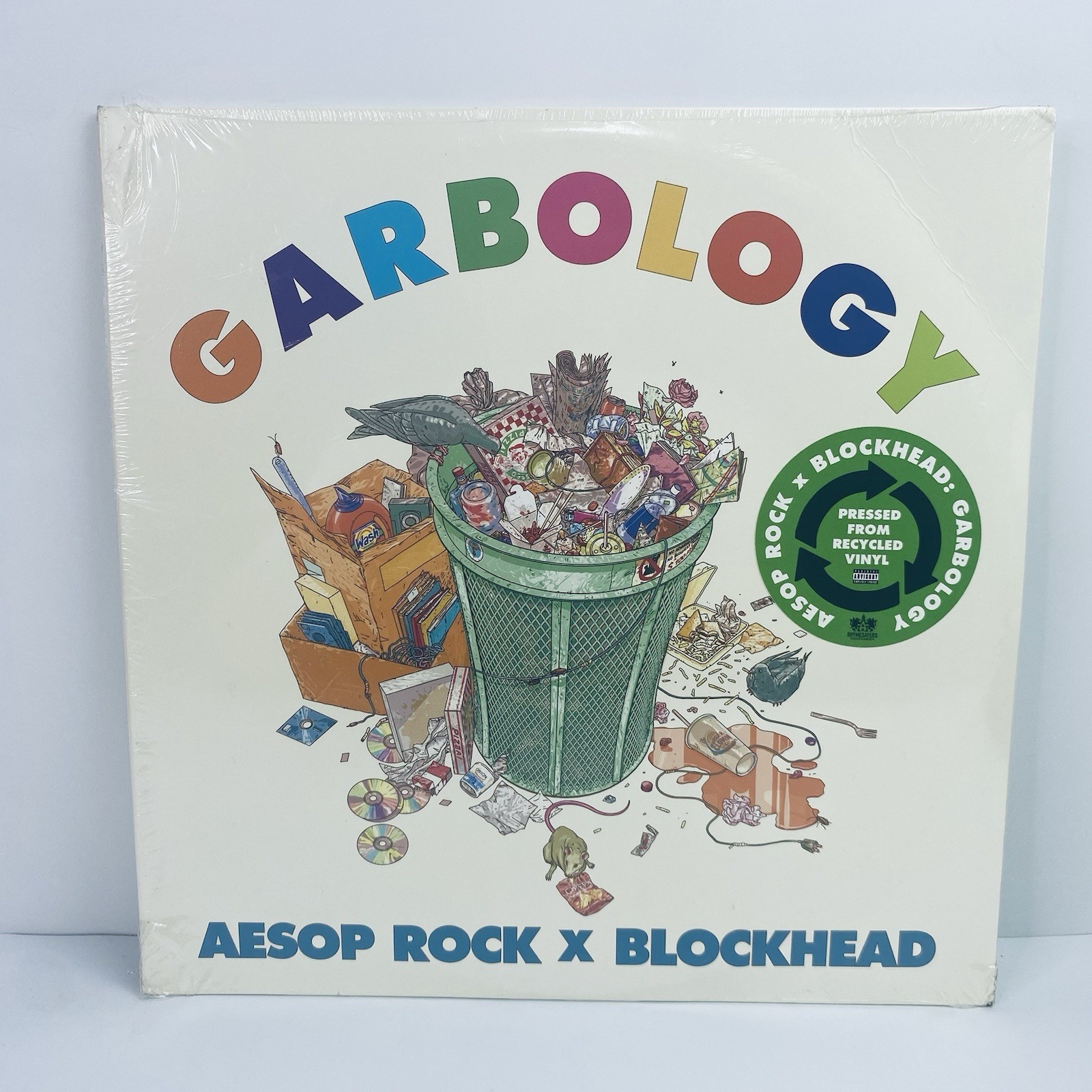 Aesop Rock X Blockhead - Garbology (Recycled Random Color) Vinyl Record LP NEW