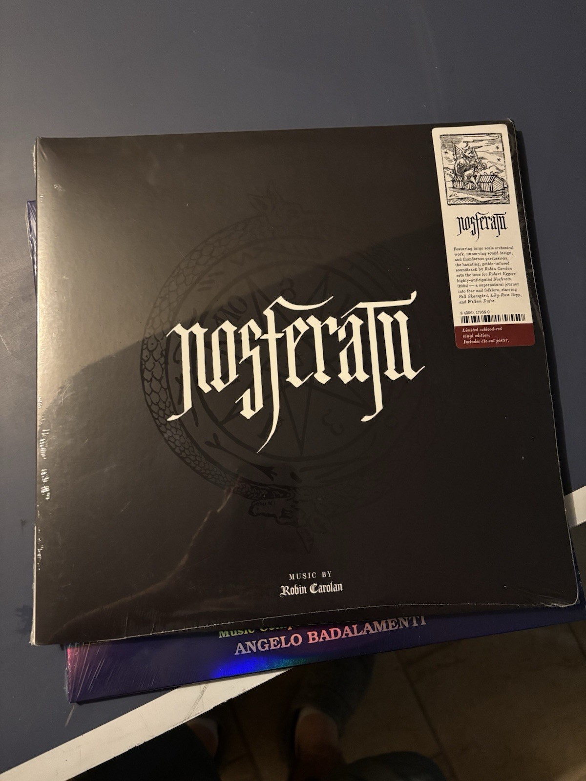 Nosferatu 2025 (Original Motion Picture Soundtrack) SEALED 2LP Oxford Red Vinyl