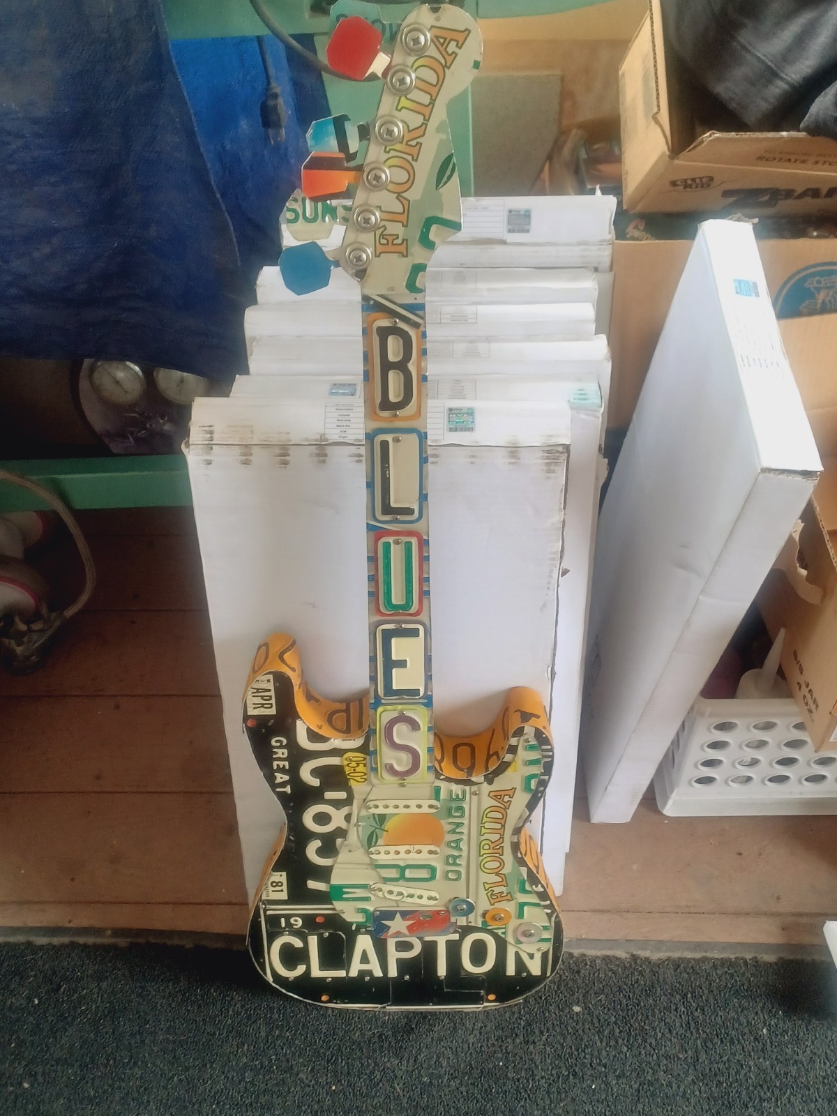 One Of A Kind Guitar  Beautiful Piece For Your Loving Home