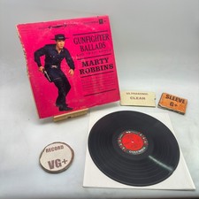 Marty Robbins - Gunfighter Ballads And VG+/VG 1959 Hollywood Ultrasonic Clean picture