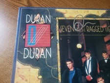 1980s VG++/VG+ HAND SIGNED ROGER TAYLOR Duran Duran-7 & Ragged Tiger COVER NO LP picture