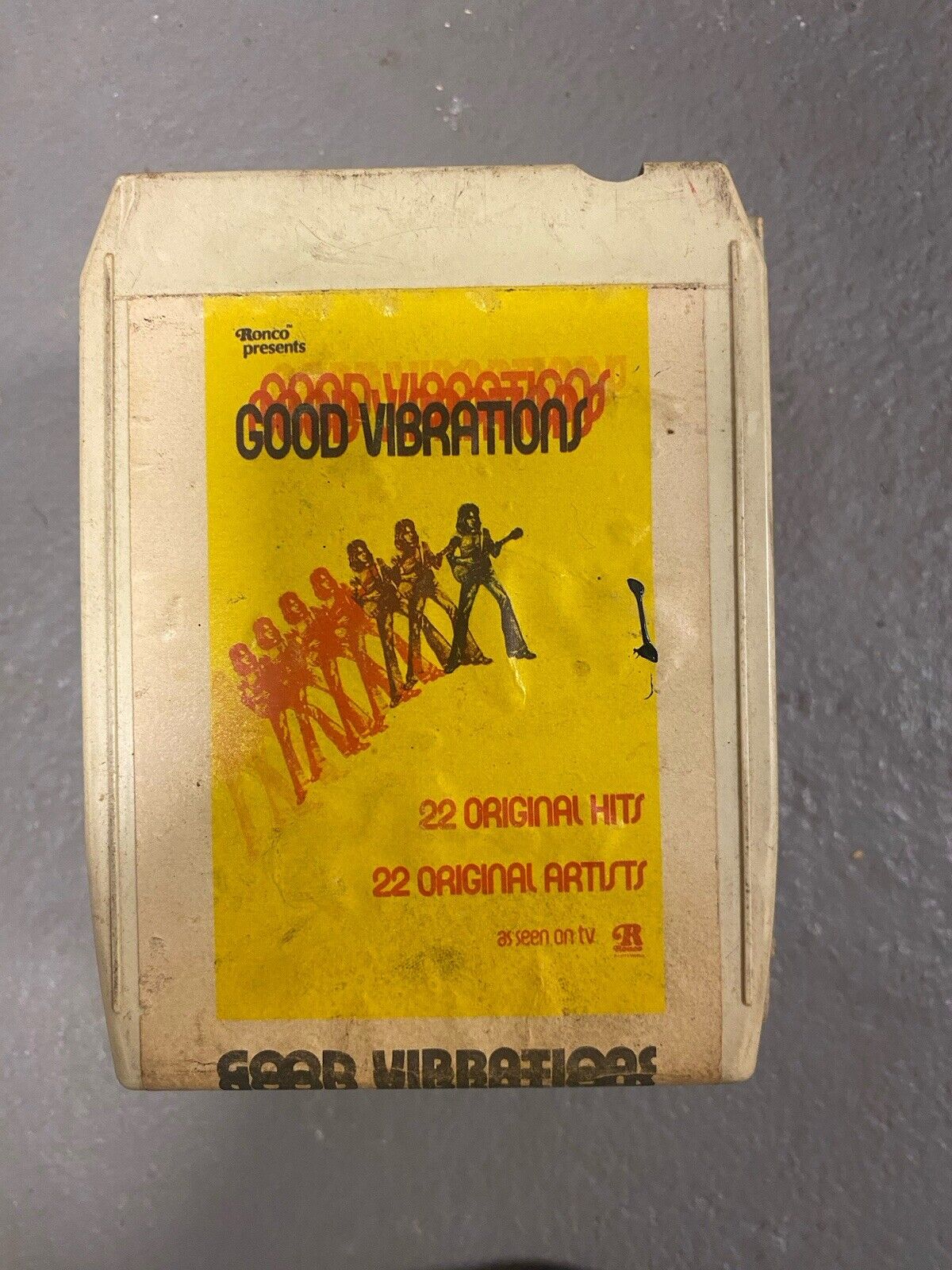 VERY RARE VINTAGE Ronco Presents Good Vibrations 22 Original Hits #435 LP WORKS