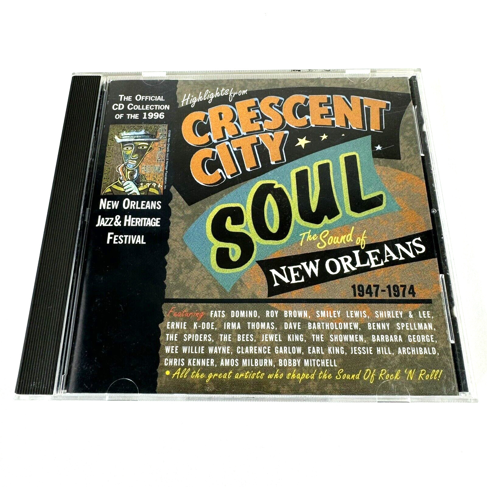 Highlights from Crescent City Soul: The Sound of New Orleans 1947-1974 Music CD
