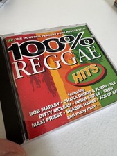 100% Reggae Hits CD 1996 Reggae Compilation Bob Marley Shabba Ranks Telstar picture
