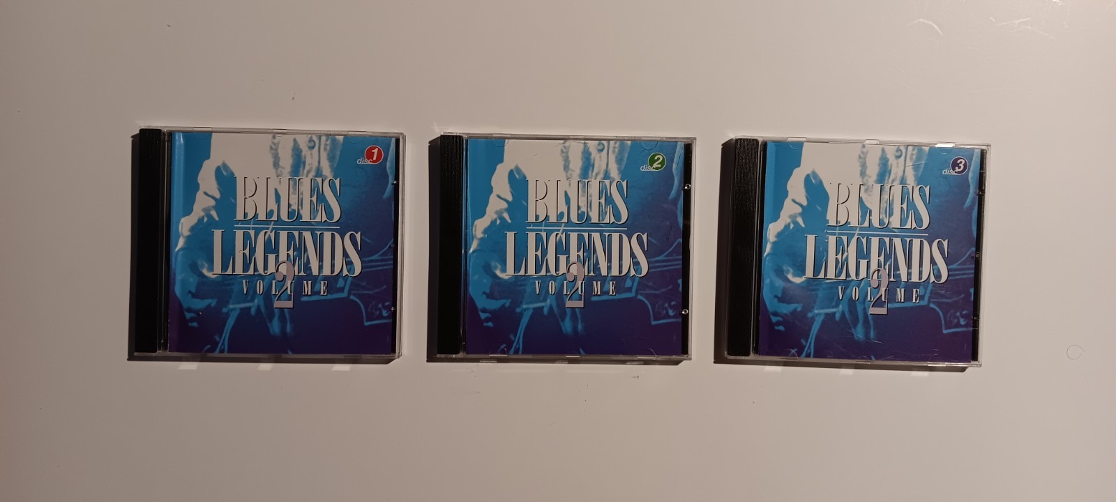 Blues Legends Vol. 1, 2, 3 CD Box Set - Various Artists - 3 Disc Compilation