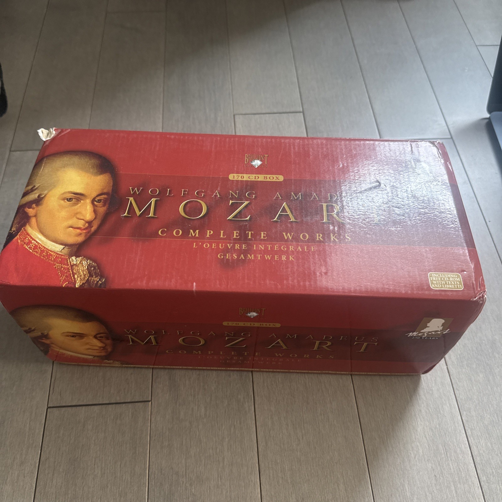 Mozart Complete Works 170 CD Box Set Brilliant Classics