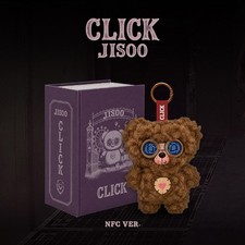 BLACKPINK JISOO CLICK 2nd Single Album CLICK BABY BEAR NFC Ver/2Card+6Photo+GIFT picture